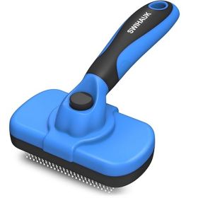 Self Cleaning Slicker Brush  Skin Friendly Grooming Dogs Cats