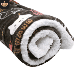 Cute Cat Blankets Dog Pet Mat (Option: Cute cat-XL100x75)